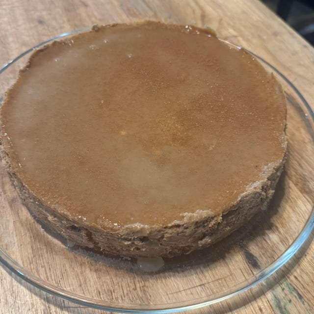 Pumpkin Maple CheeseCake Slice.