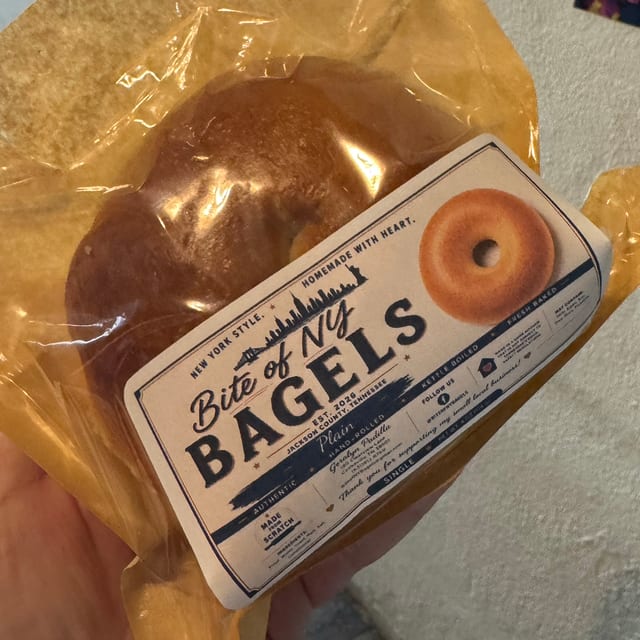 Single Classic Bagel.