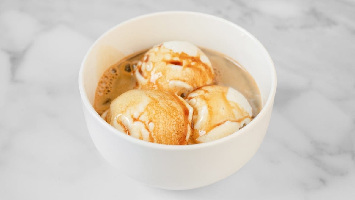 Affogato.