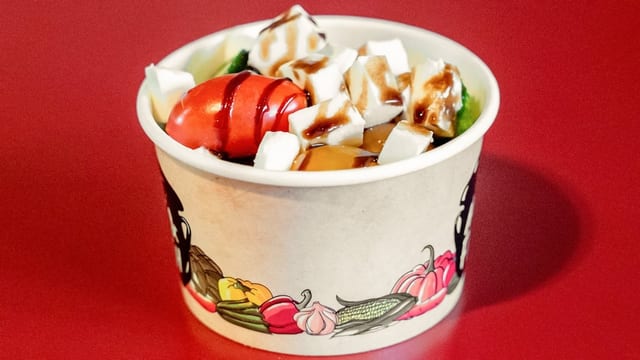Cucumber Caprese.